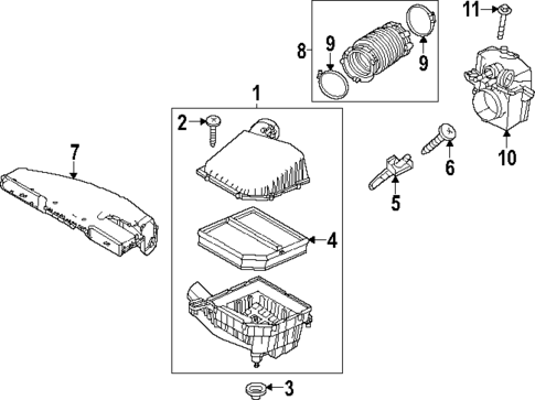 Air Intake for 2024 Volvo XC40 #0