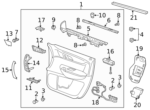 Switches, Solenoids & Actuators for 2017 Chevrolet Traverse #2