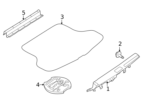 Interior Trim - Rear Body for 2022 Nissan Sentra #0