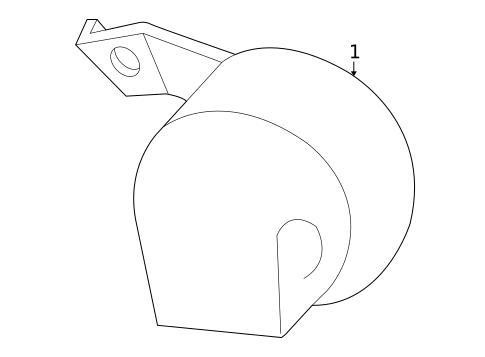 Horn for 2007 Saturn Vue #0