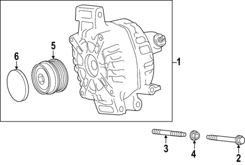 Alternator for 2025 Lexus NX350h #0