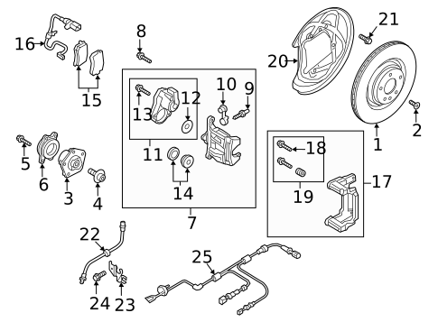 Front Brakes for 2025 Audi A5 Sportback #3
