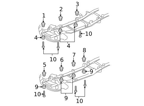 Frame & Components for 2003 Dodge Ram 3500 #2