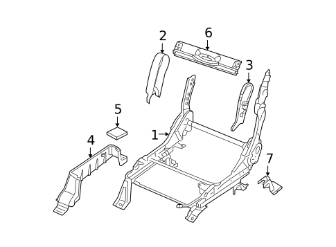 Tracks & Components for 2009 Nissan Xterra #0