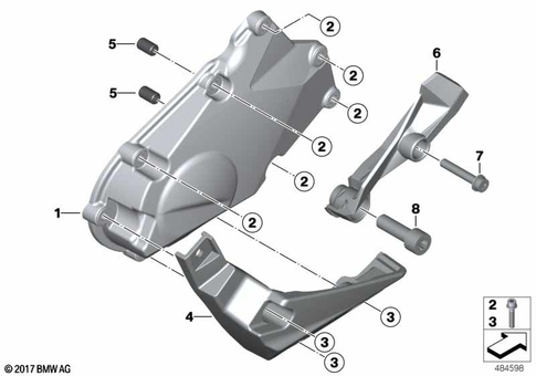Housing Cover for 2016 BMW-Motorrad K 1600 GT #1