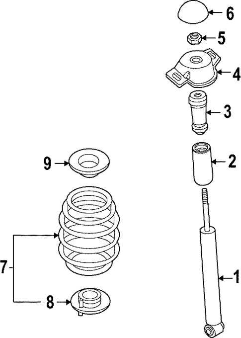 Shocks & Components for 2022 Audi Q4 e-tron Sportback #0