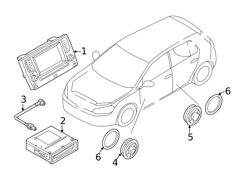 Sound System for 2021 Volkswagen Golf #0