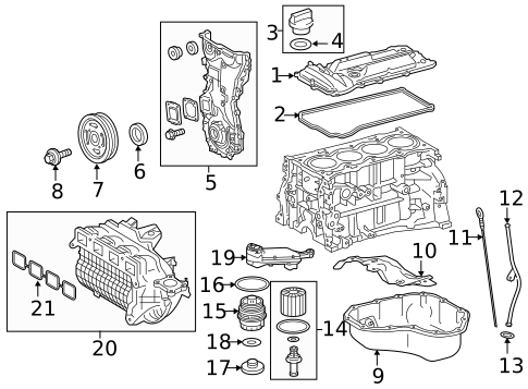 Engine Parts for 2014 Toyota Avalon #0