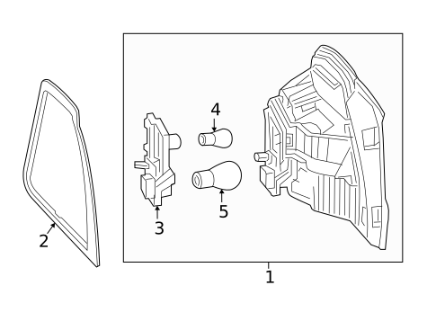 Bulbs - Chassis for 2016 Mercedes-Benz B250e #0