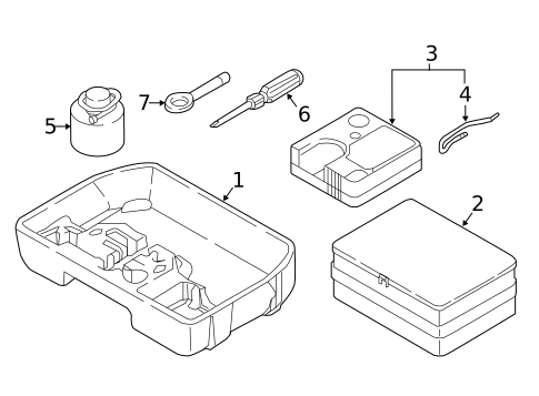 Interior Trim - Rear Body for 2021 Hyundai Ioniq #2