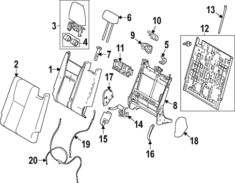 Third Row Seats for 2025 Toyota Grand Highlander #0