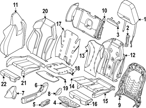 Heated Seats for 2022 BMW X3 #0