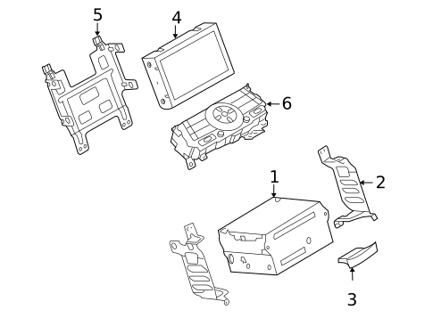 Navigation System for 2009 INFINITI EX35 #0