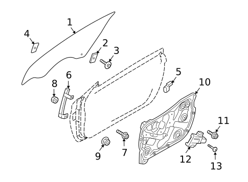Door for 2013 Hyundai Genesis Coupe #0