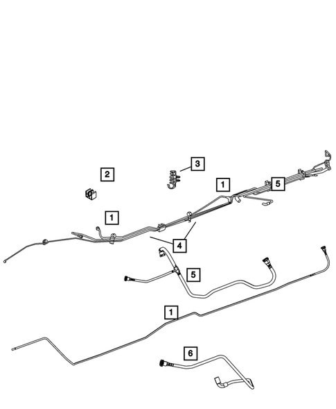 Fuel Lines for 2005 Dodge Ram 1500 #0