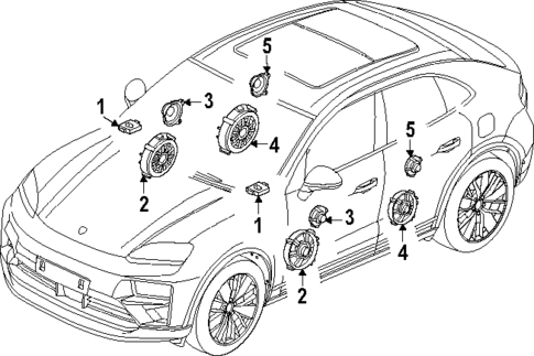 Sound System for 2024 Porsche Macan #4