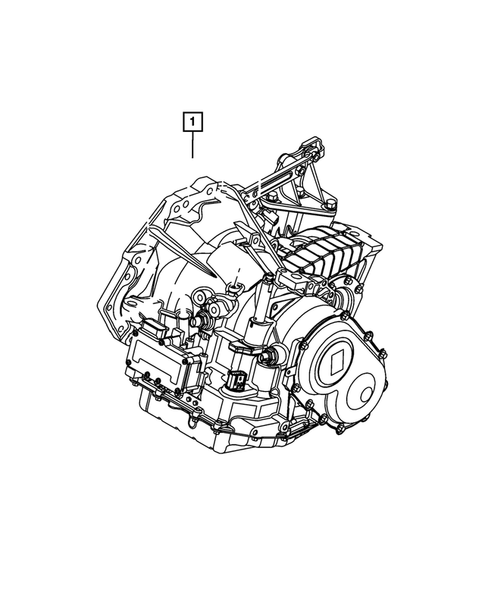 Transaxle Assembly for 2007 Chrysler Pacifica #0