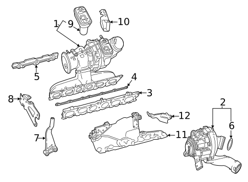 Turbo Charger for 2021 Mercedes-Benz AMG® GT 53 #2