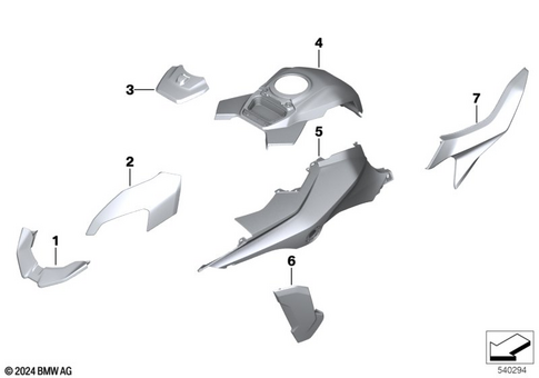 Painted Parts for 2025 BMW-Motorrad M 1000 XR #1