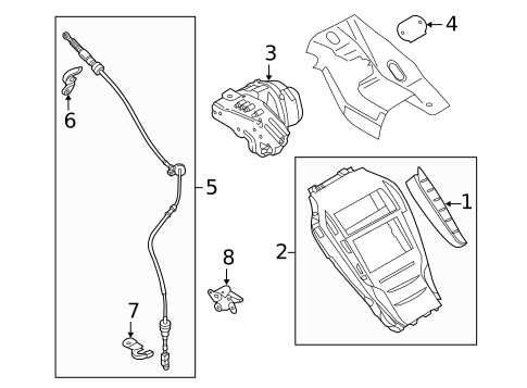 Console for 2017 Lincoln MKZ #2