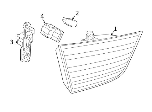 Tail Lamps for 2015 BMW X3 #1