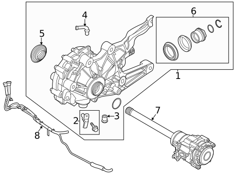 Carrier & Components for 2025 Lincoln Aviator #0