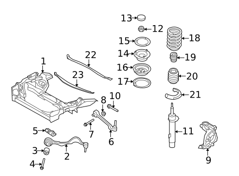Suspension Components for 2011 BMW 1 Series M #0
