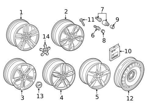 Wheels for 2020 Audi TT Quattro #0