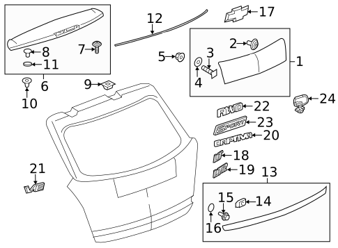 Parking Aid for 2014 Chevrolet Captiva Sport #1