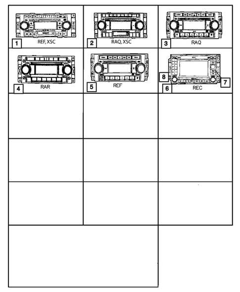 Radio, Antenna, Speakers, DVD, and Video systems for 2009 Dodge Ram 3500 #1