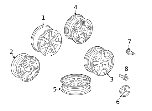 Wheels for 2005 Mercedes-Benz C 320 #1