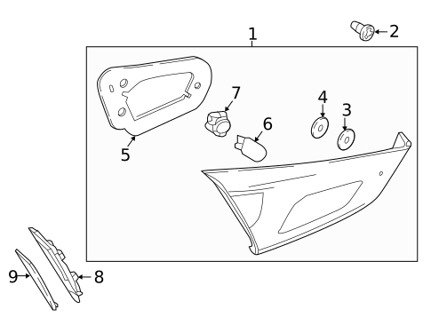 Bulbs - Chassis for 2018 Toyota Yaris iA #2