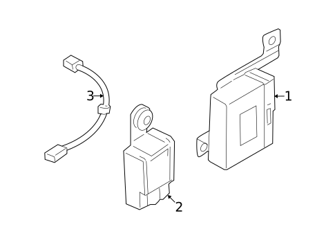 Electrical Components for 2015 Kia K900 #3