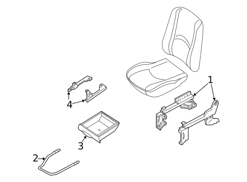 Tracks & Components for 2007 Mercury Mariner #0