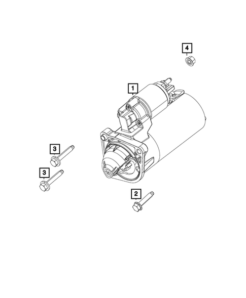 Starters for 2019 Jeep Wrangler #3
