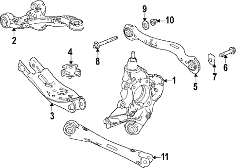 Rear Suspension for 2023 Honda Pilot #2