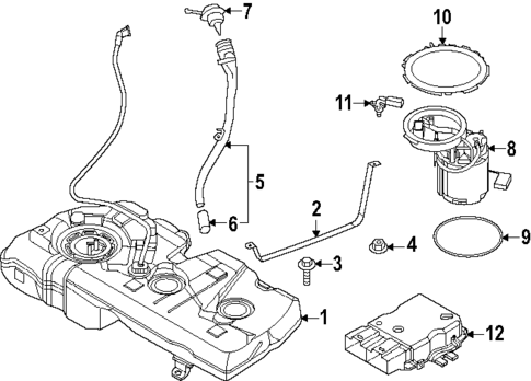 Fuel System Components for 2025 Mini Countryman #0
