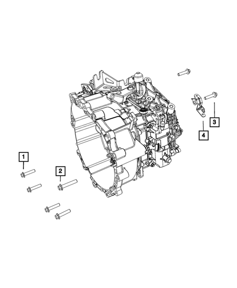 Mounting and Skid Plate for 2014 Dodge Dart #1