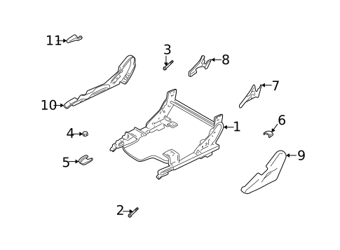 Tracks & Components for 2005 Dodge Stratus #2