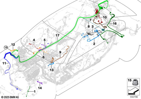 Supplementary Cable Sets for 2021 BMW BMW ALPINA B7 #3