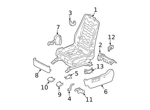 Power Seats for 2004 Toyota 4Runner #0