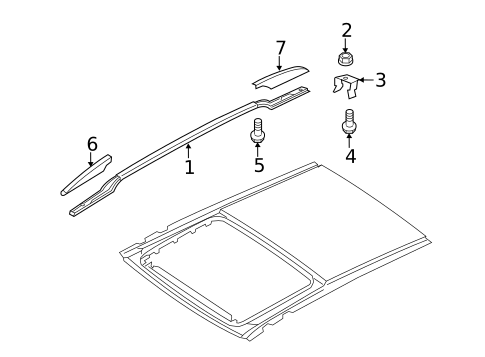 Luggage Carrier for 2015 Kia Sorento #1