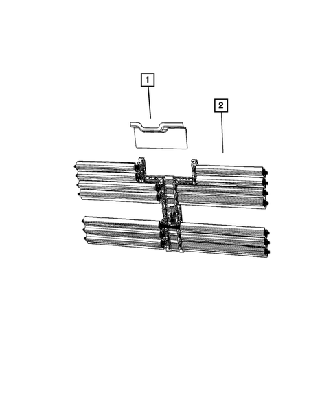 Grilles for 2021 Jeep Grand Cherokee L #1