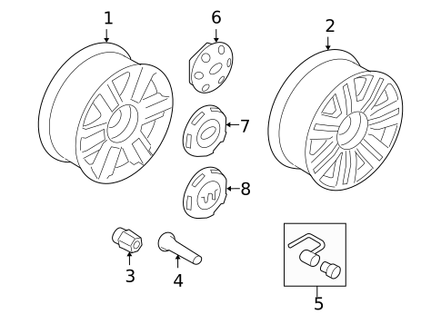 Wheels for 2008 Ford F-150 #3