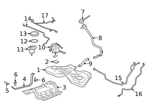 Fuel System Components for 2020 Jaguar F-Type #1
