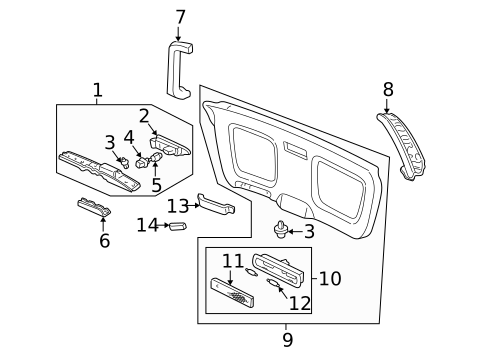 Bulbs - Chassis for 2005 Acura MDX #3