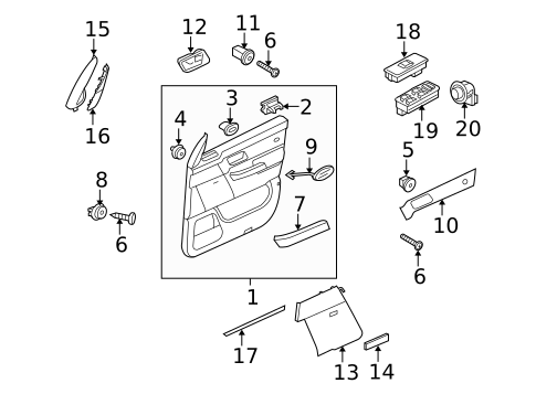 Front Door for 2008 Land Rover Range Rover Sport #2