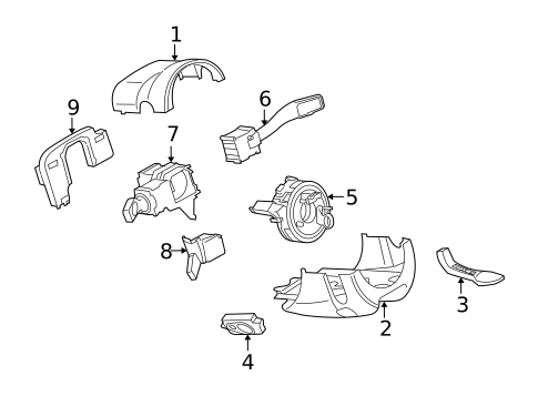 Switches for 2006 Audi A6 Quattro #1