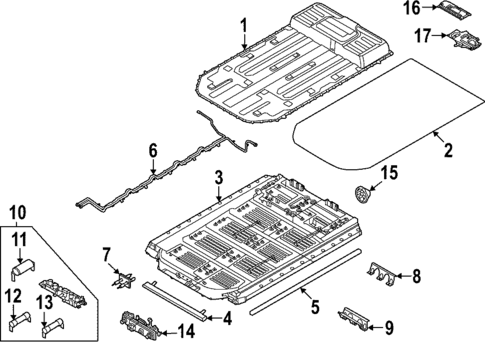 Battery for 2025 Ford E-Transit #0