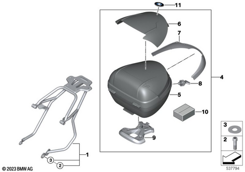 Luggage & Storage for 2025 BMW-Motorrad CE #1